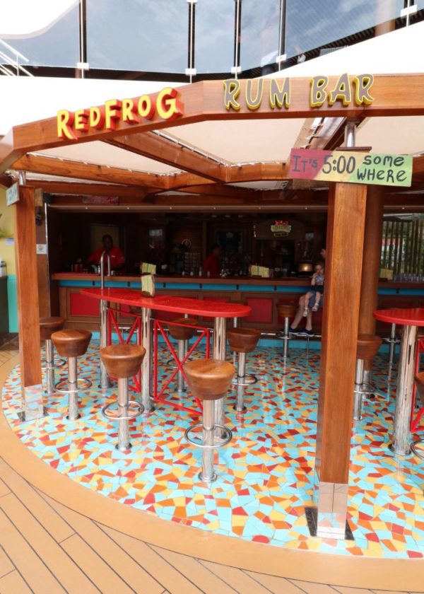 Red Frog rum bar