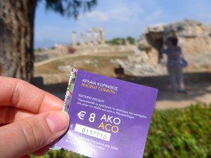 Ancient Corinth museum ticket