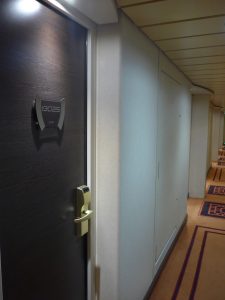 Aurea Spa cabin corridor MSC Splendida