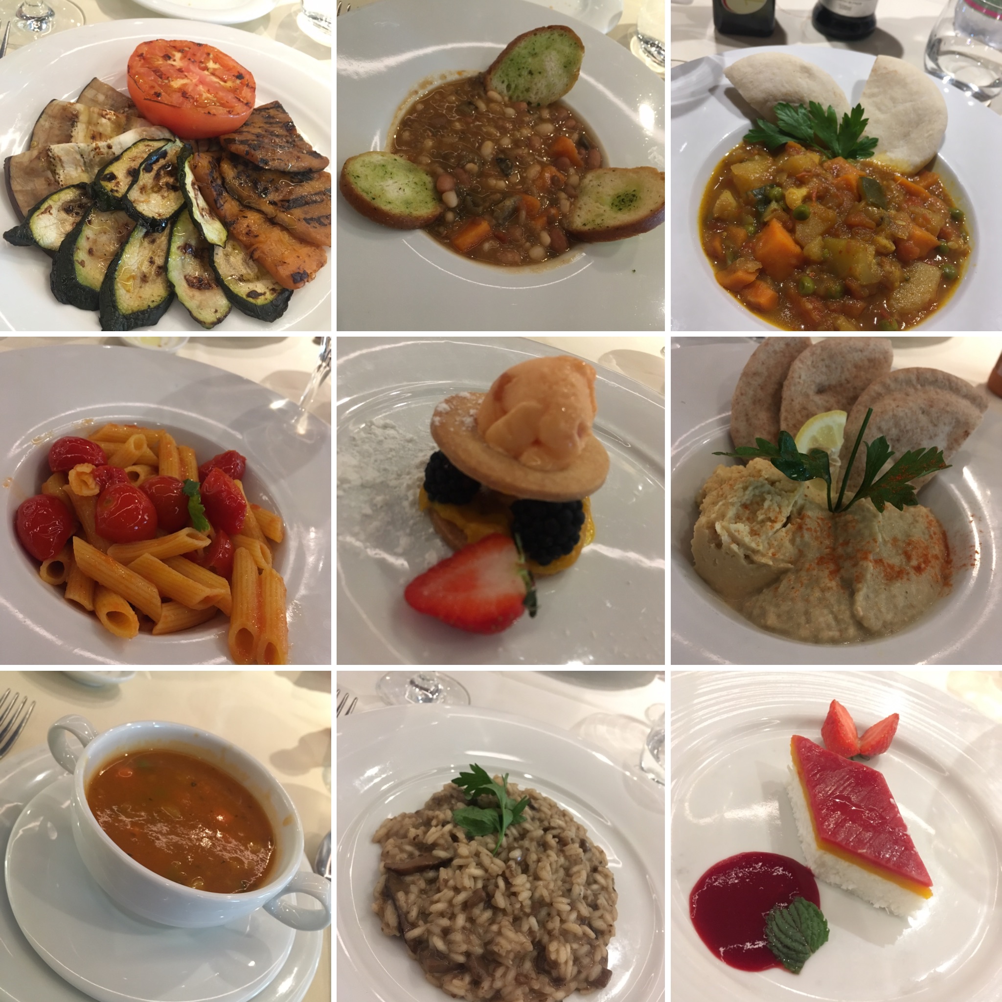 MSC cruises vegan meals