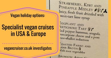 specialist vegan cruises