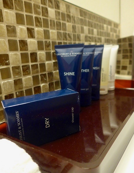 Aqua Class toiletries Celebrity Cruises Eclipse