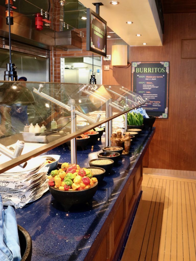 Carnival Horizon Blue Iguana vegan