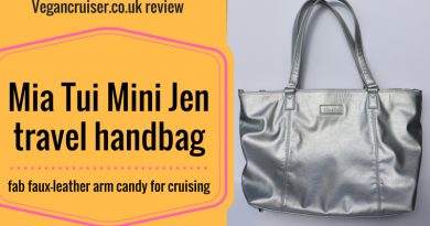 Vegancruiser Mia Tui Mini Jen travel handbag review