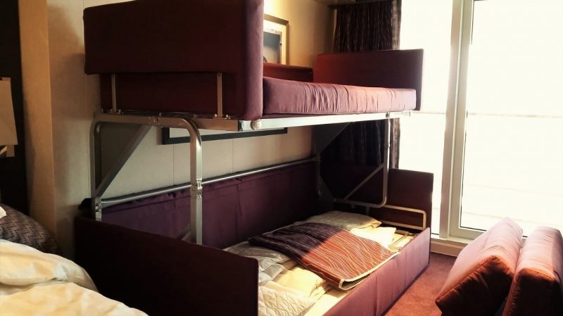 Meraviglia sofabed bunk cruisetotravel blog