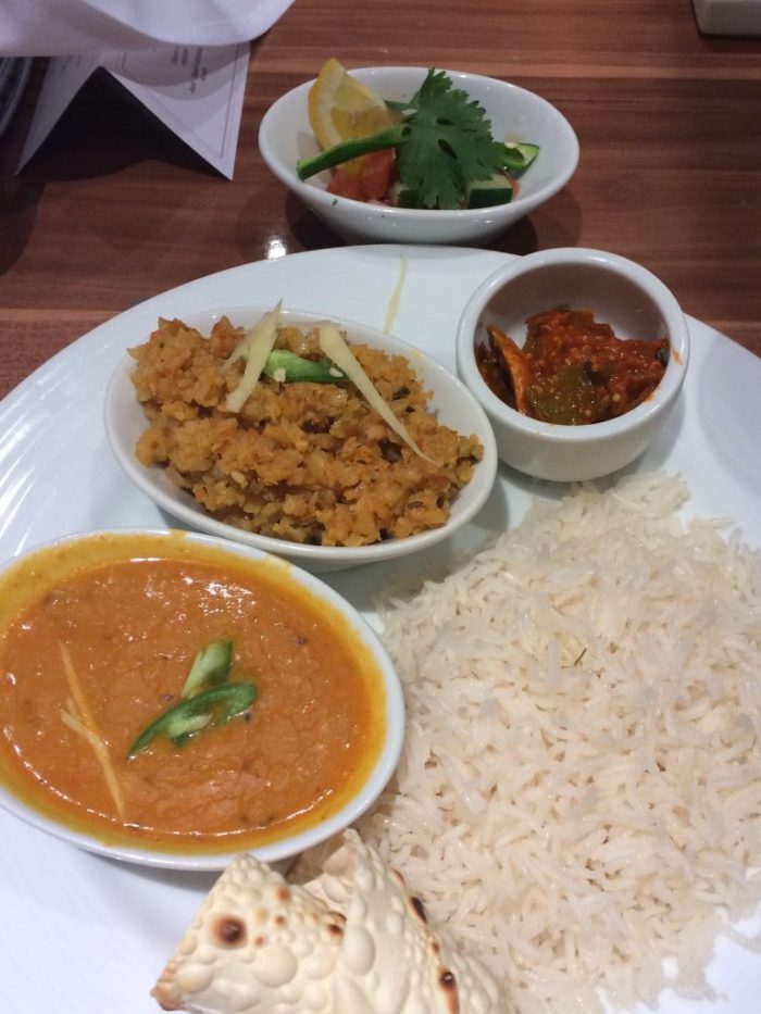  vegan dining on carnival horizon indian dahl curry option