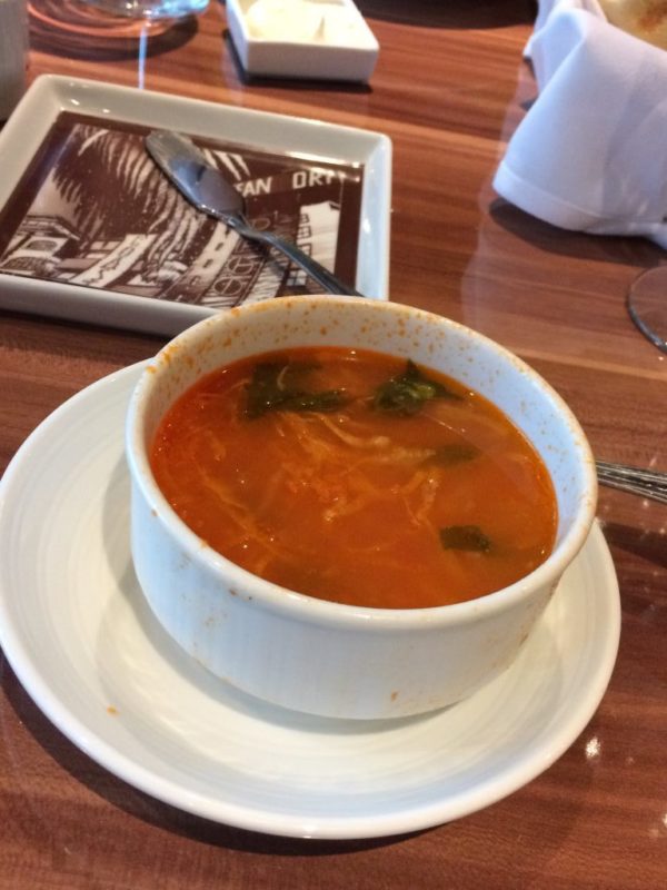 Carnival Horizon vegan dining minestrone soup