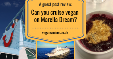 Marella Dream former Thomson Cruises vegan meals