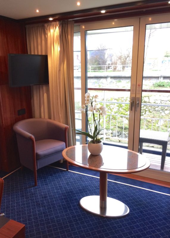 Thurgau Ultra best suite lounge river cruise Basel