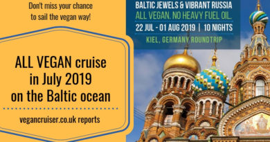 Vegan Baltic cruise with Vegan Travel in 2019