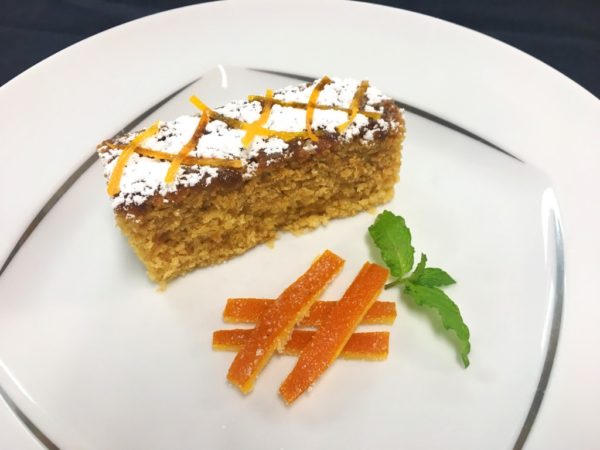 Azamara vegan menu cake