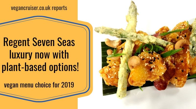 Regent Seven Seas plant-based options vegan menu featured image