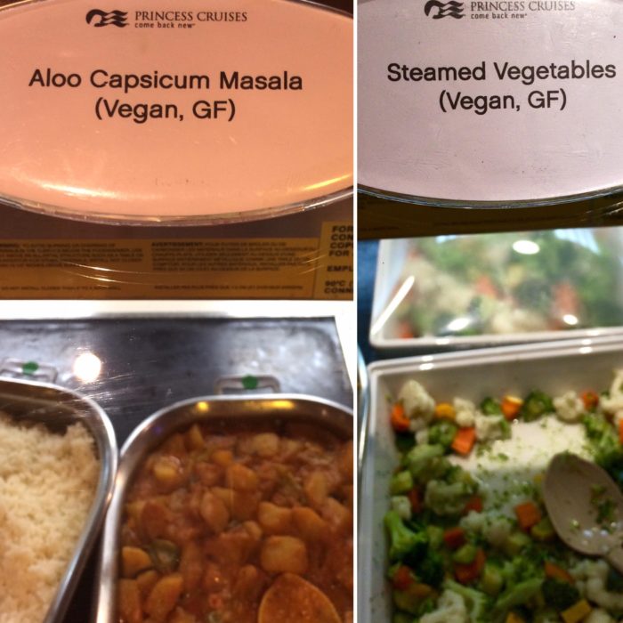 vegan food princess cruises