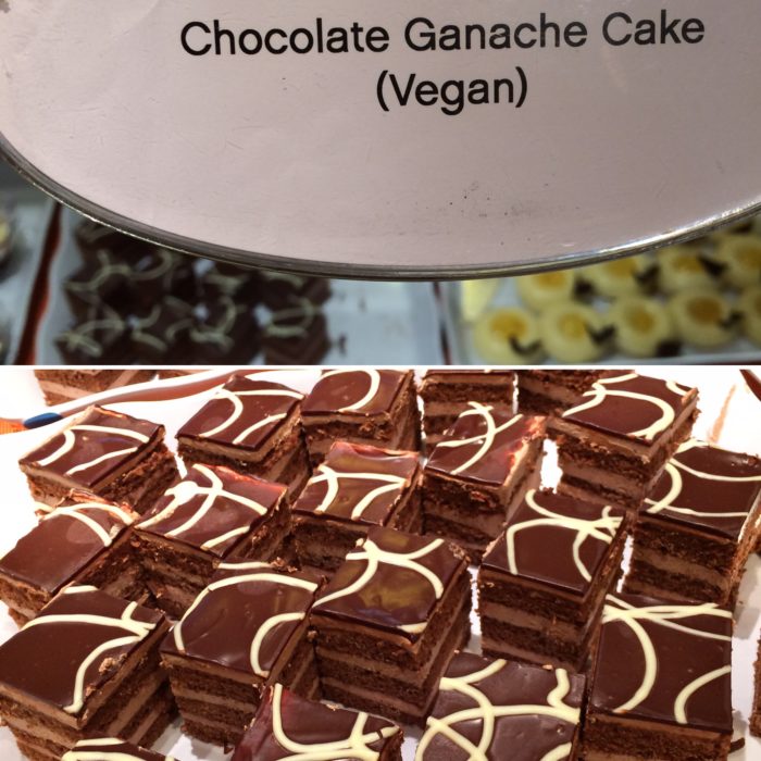 vegan chocolate ganache gake Crown Princess