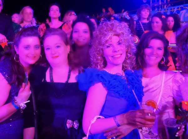 vegancruiser on 2015 NKOTB cruise theme night 80s Prom