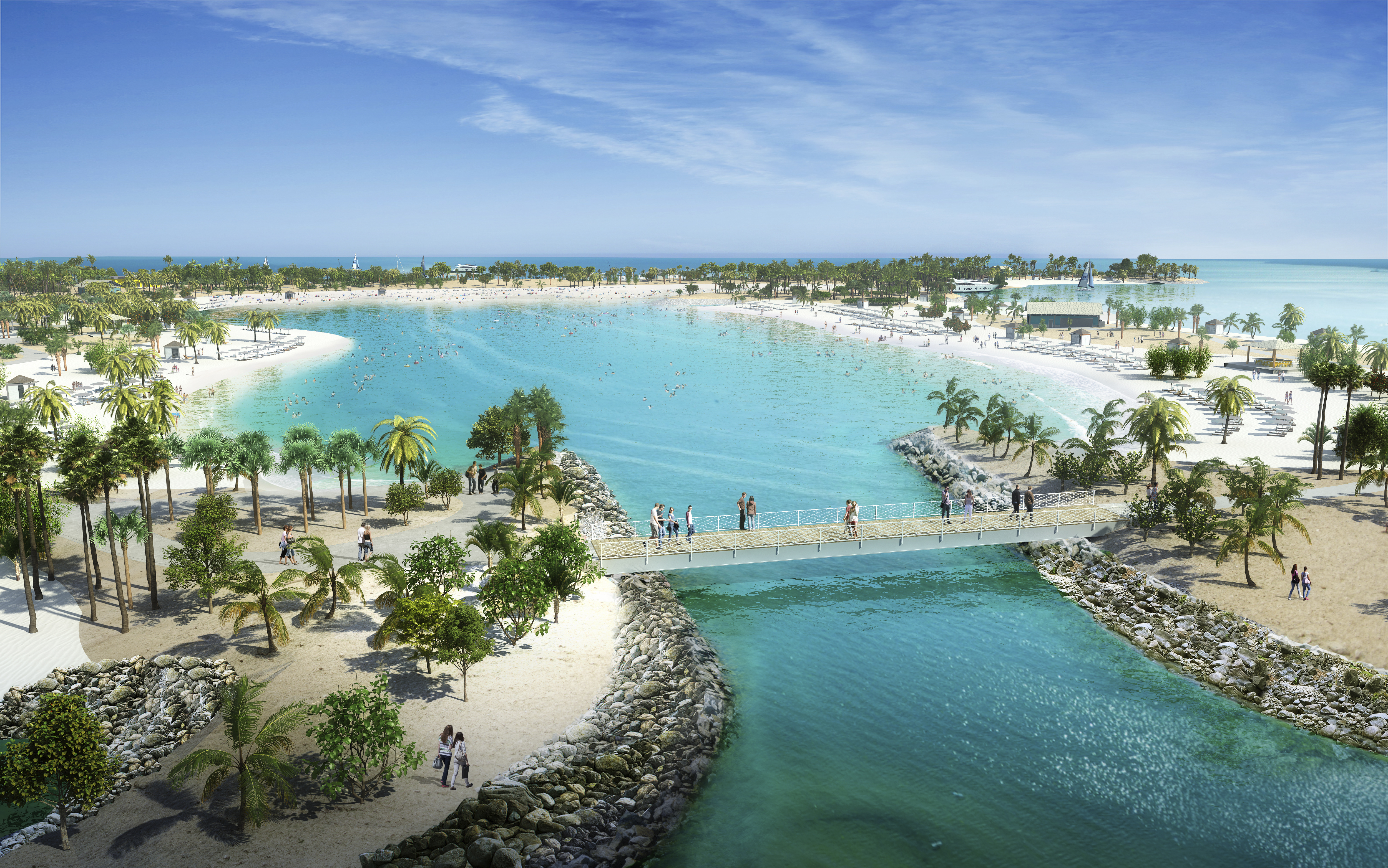 MSC Ocean Cay Marine Reserve render by MSC UK PR team