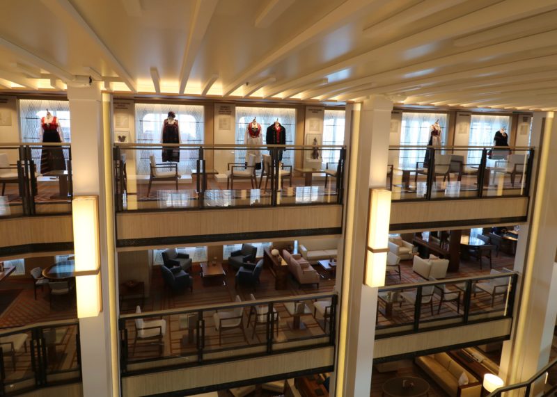 Viking Jupiter three story atrium