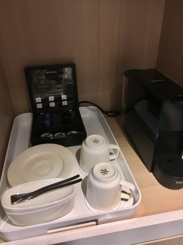 Viking Jupiter Nespresso in cabin