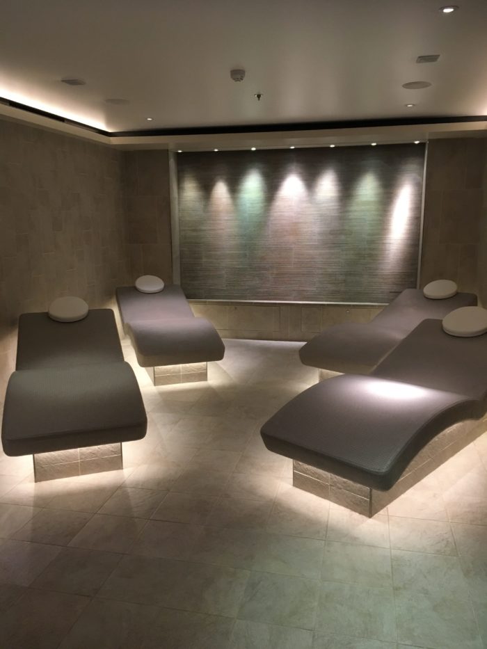 Heated hot stone loungers Viking Jupiter Spa