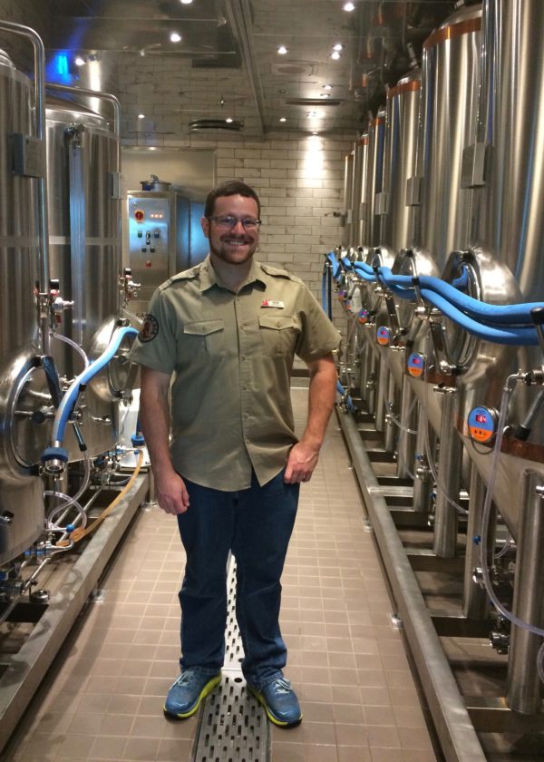 Brewmaster Colin at Carnival Horizon