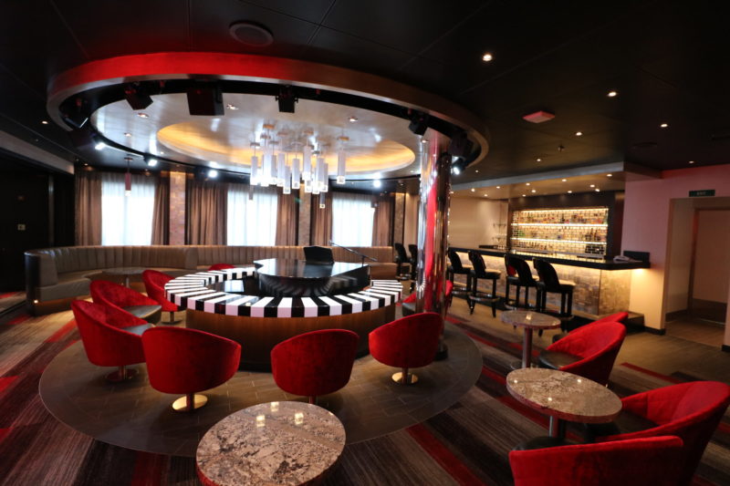 Carnival Panorama Piano Bar on sister ship Horizon