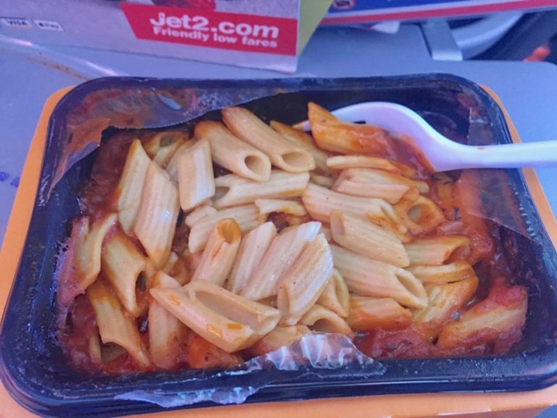 Jet2 vegan penne