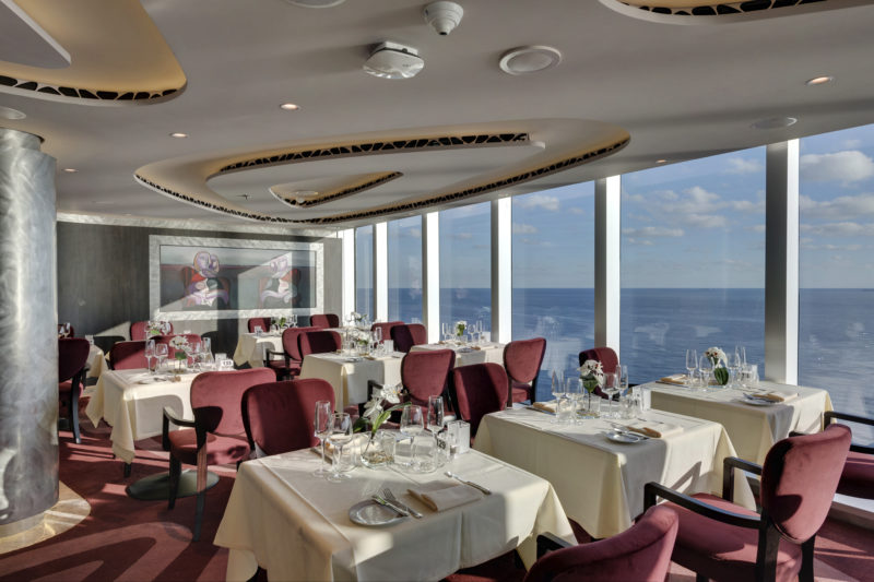 MSC seaview Yacht Club Restaurant