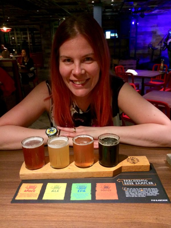 Vegancruiser beer sampler vegan inhouse brews