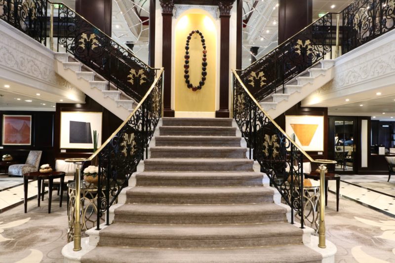 Azamara Journey atrium staircase 