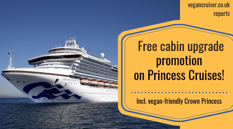 free cabin upgrades Princess Cruises