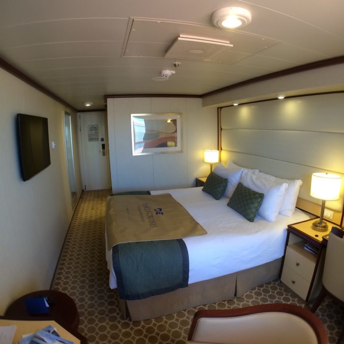 Balcony cabin on Royal Princess