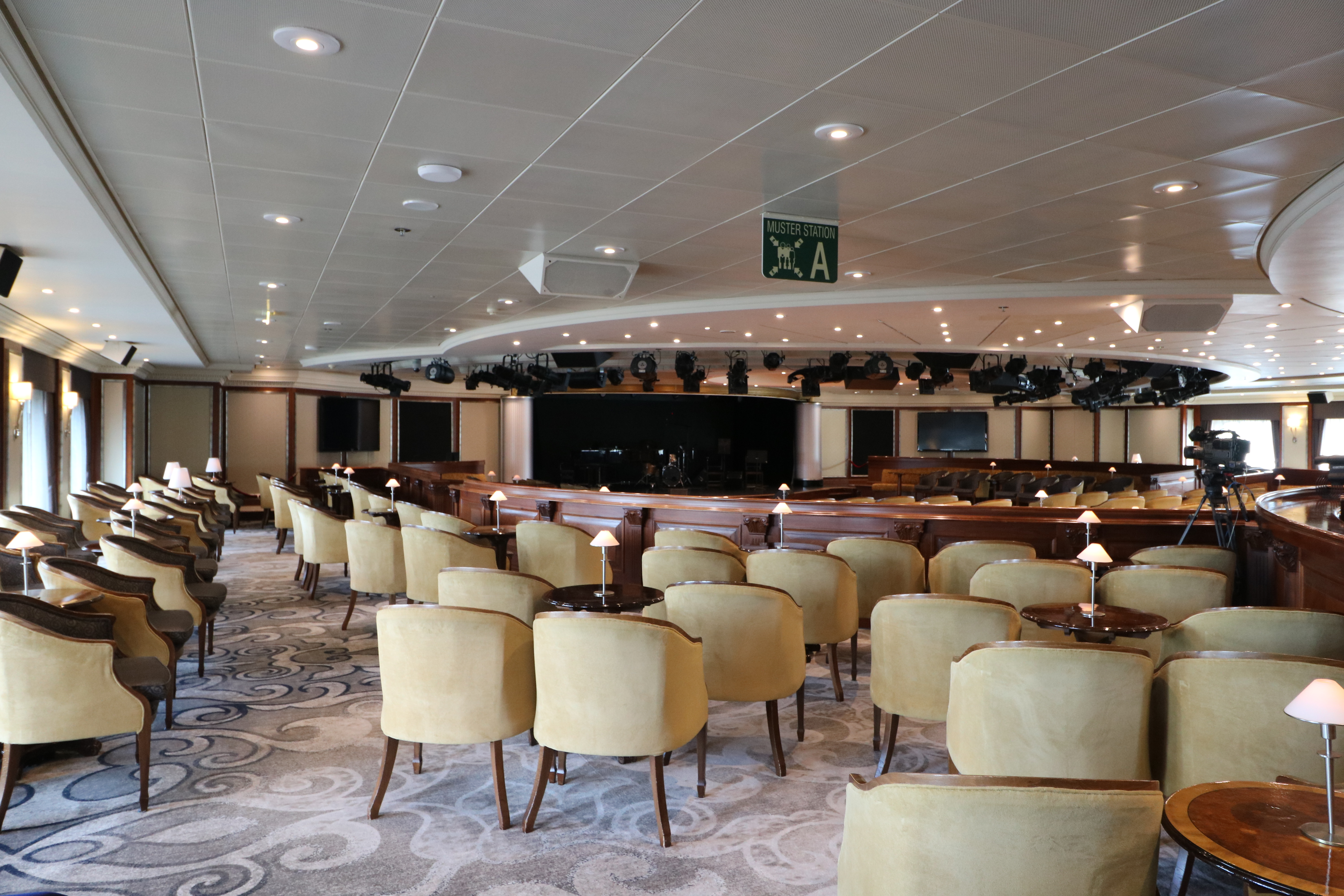 Azamara Journey lounge for shows