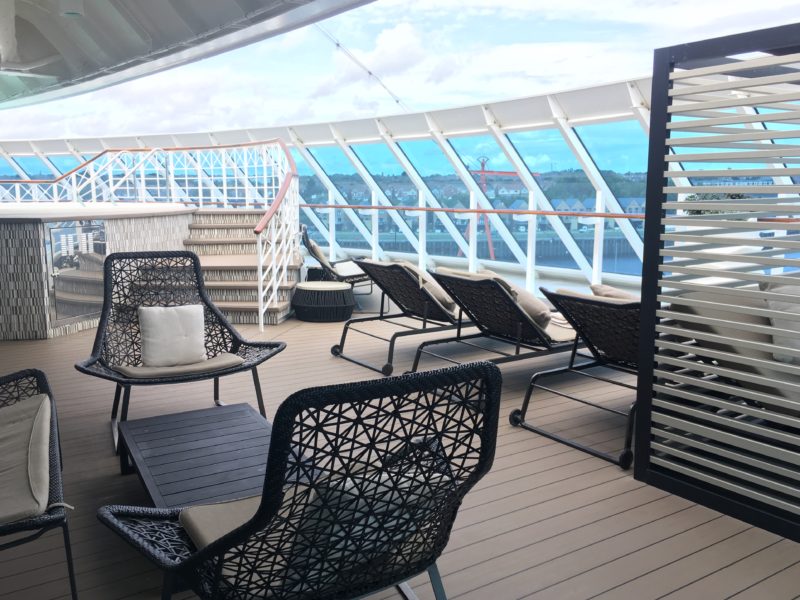 Azamara Journey review tour spa deck