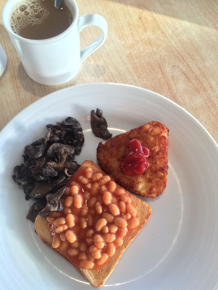 vegan food on Marella Explorer buffet breakfast choice