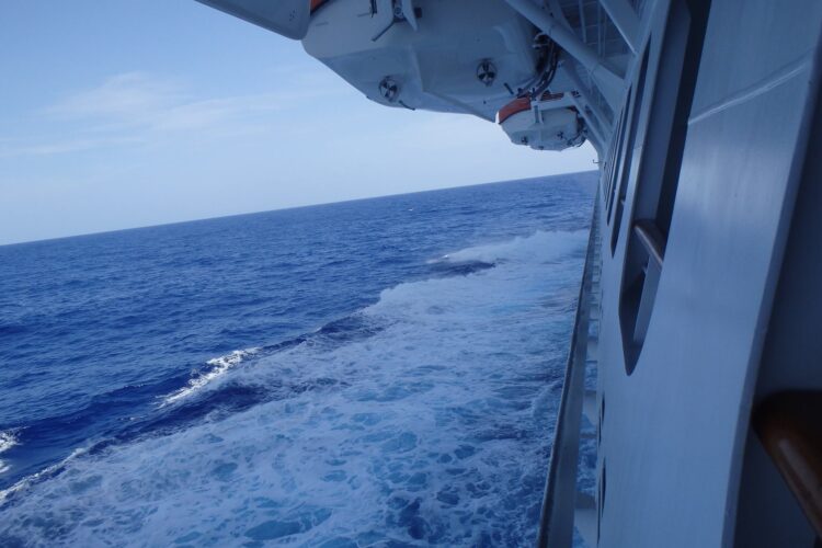 cove balcony view from Carnival Magic