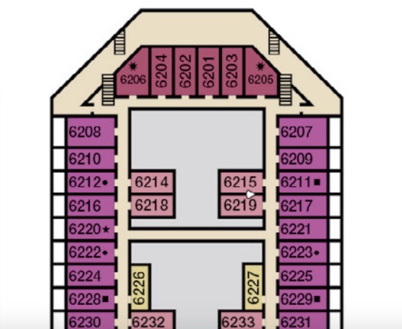 deck plan Radiance