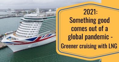 Greener cruising 2021 with LNG ships by Carnival CLC
