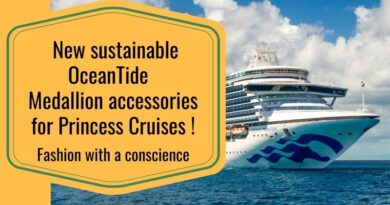 Sustainable Princess Cruises OceanTide accessories