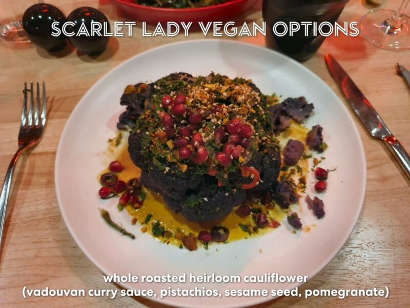 Vegan food Virgin Voyages Razzle Dazzle