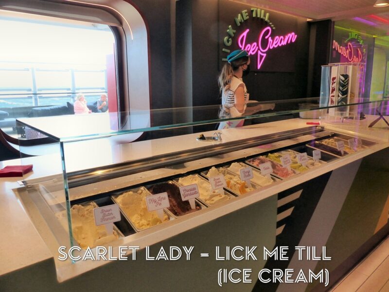 Lick Me Till I Scream Virgin Voyages Scarlet Lady