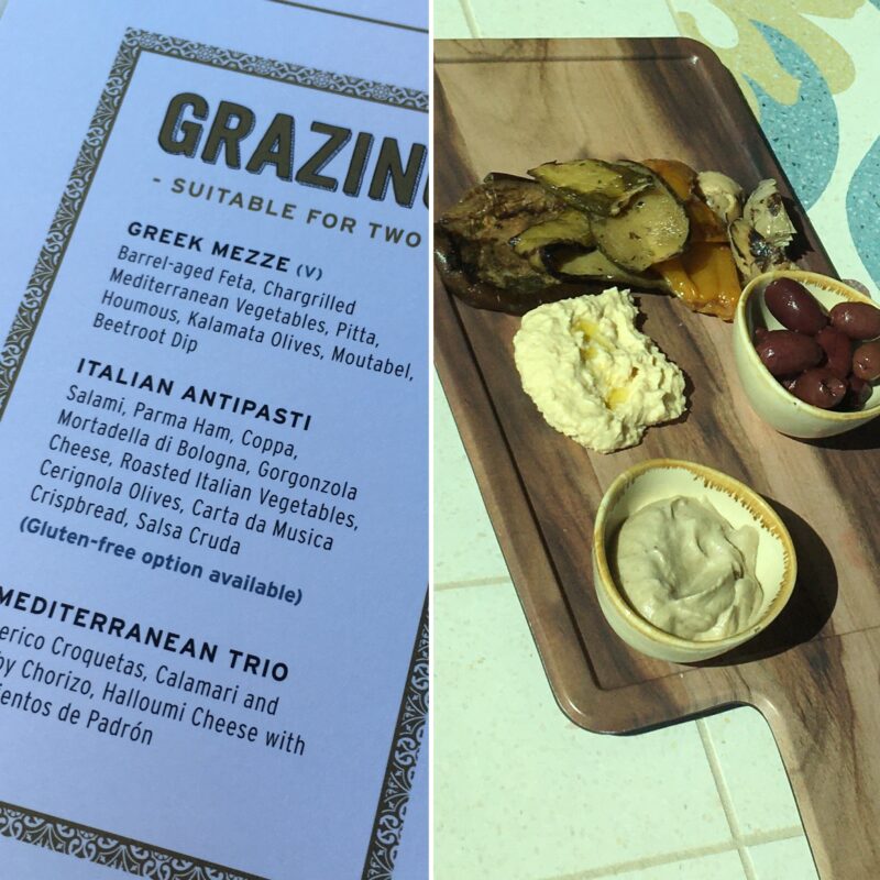 Olive Grove greek mezze vegan for one