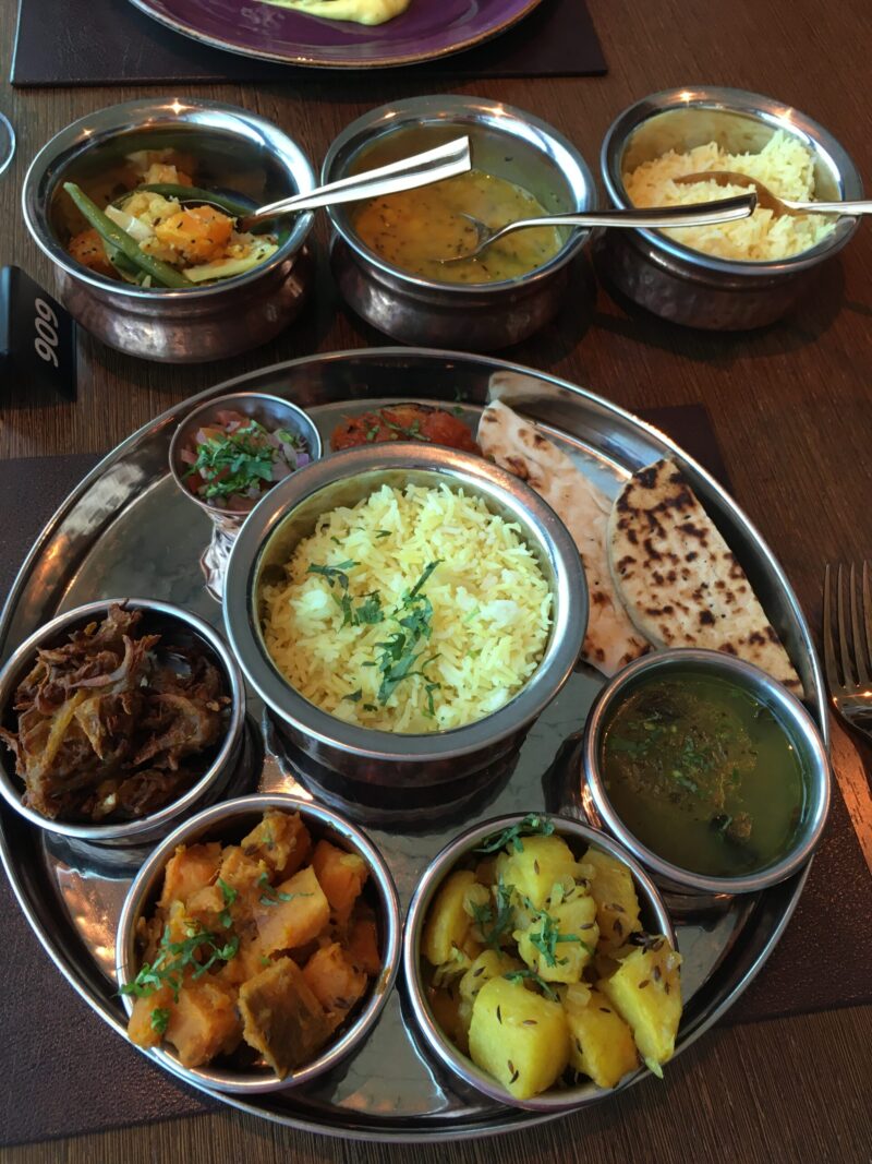 P&O Iona Sindhu vegan thali